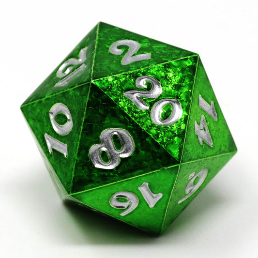 7pc RPG Set - Thornsinger with Silver - Die Hard Dice