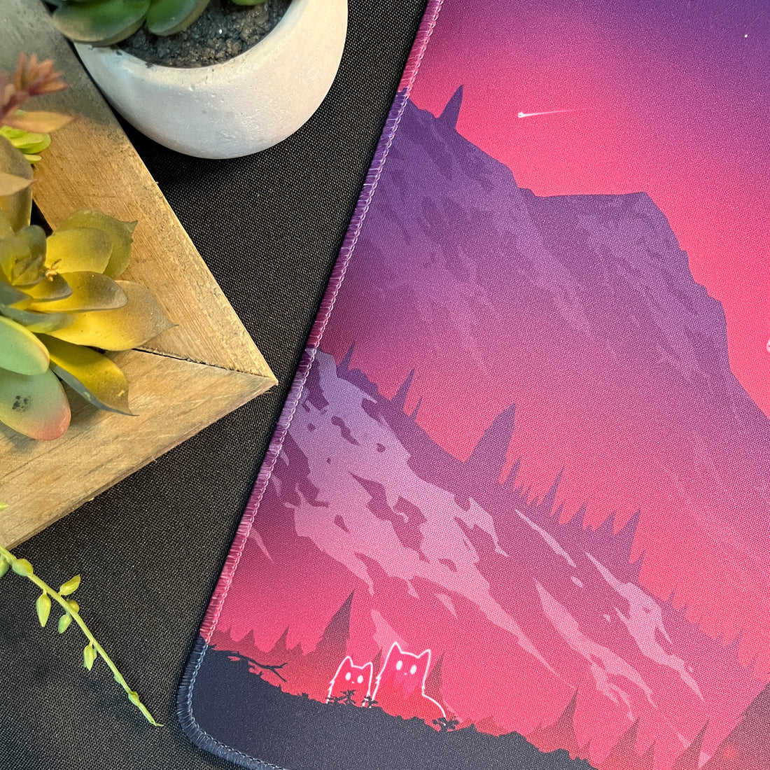 Caverns & Calicos Manacat Playmat - Mountain