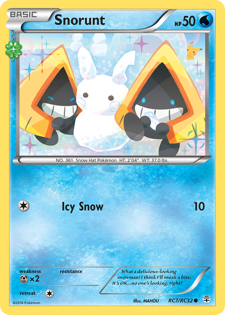 Snorunt - Generations: Radiant Collection RC7 - Near Mint
