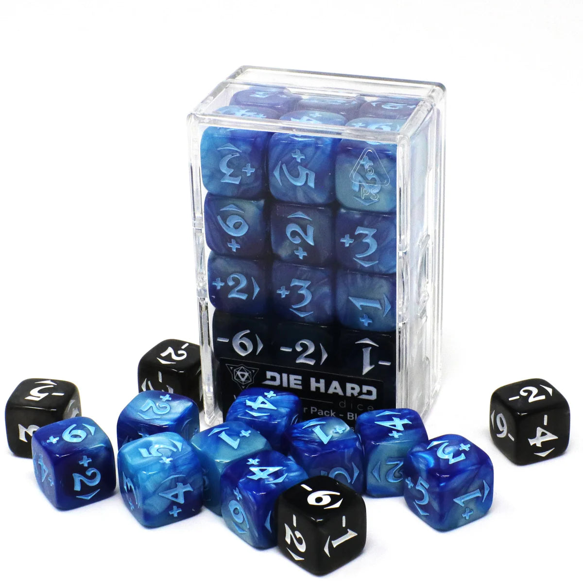 Mtg Spindown Counters - Variety Power Pack - Blue - Die Hard Dice
