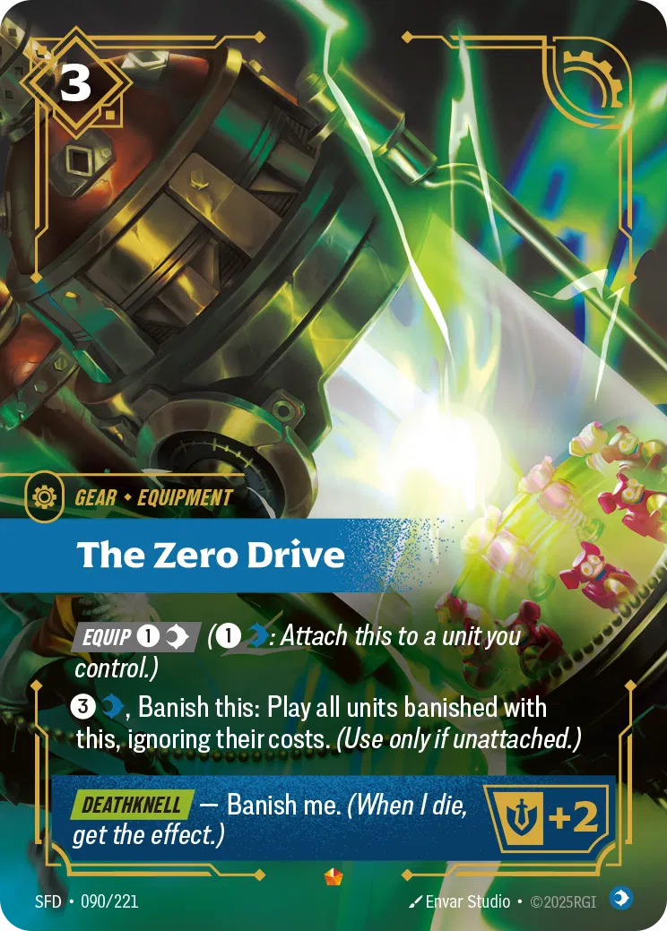 The Zero Drive - SFD 090/221 (Foil)