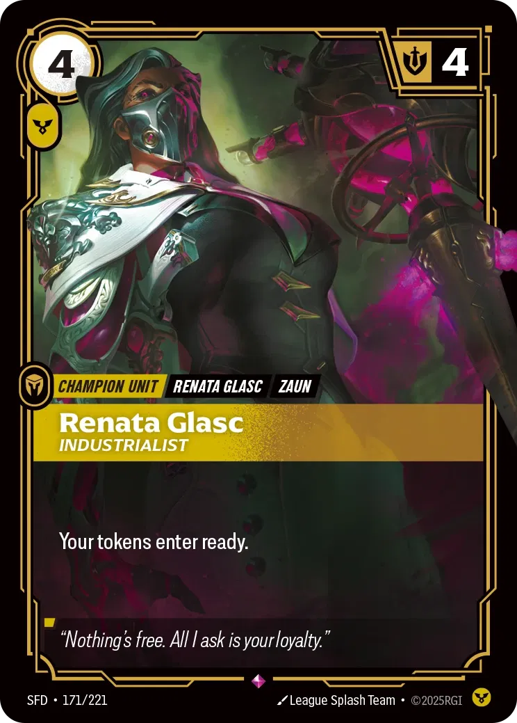 Renata Glasc - Industrialist - Spiritforged 171/221 (Foil)