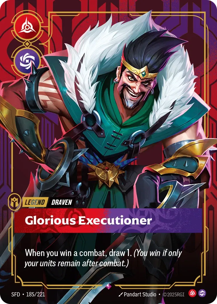 Draven - Glorious Executioner - SFD 185/221 (Foil)