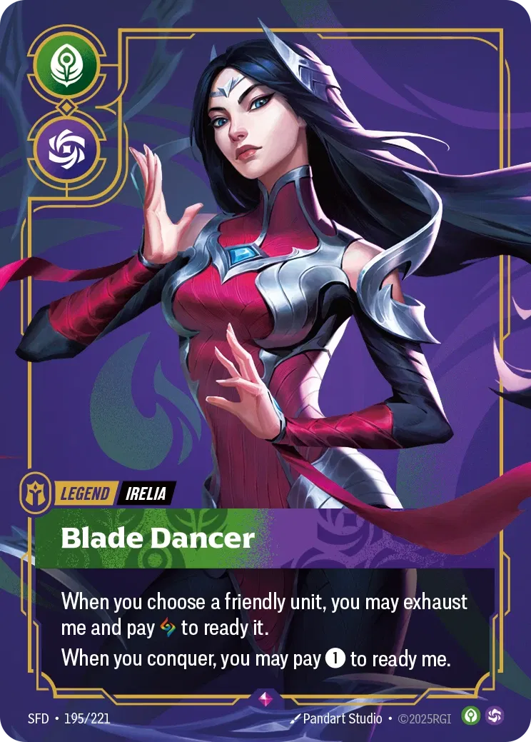 Irelia - Blade Dancer - SFD 195/221 (Foil)