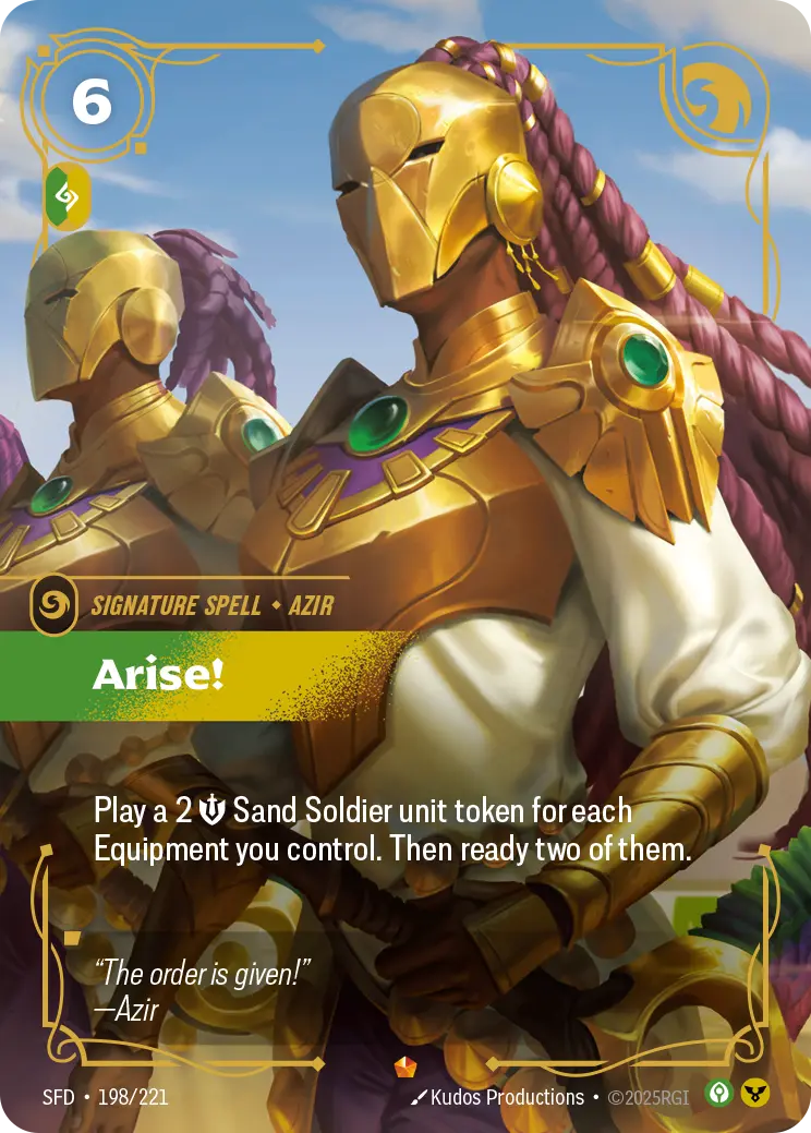 Arise! - SFD 198/221 (Foil)