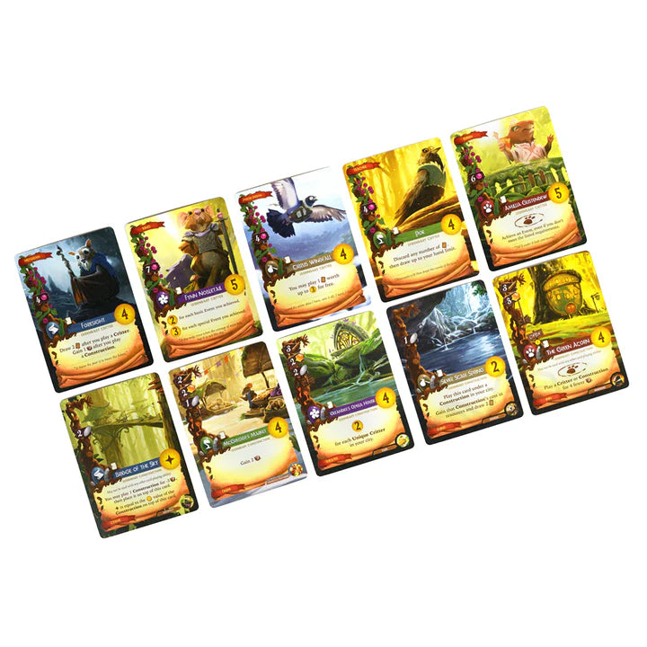 Everdell Legendary Extra Extra and Rugwort Card Expansion