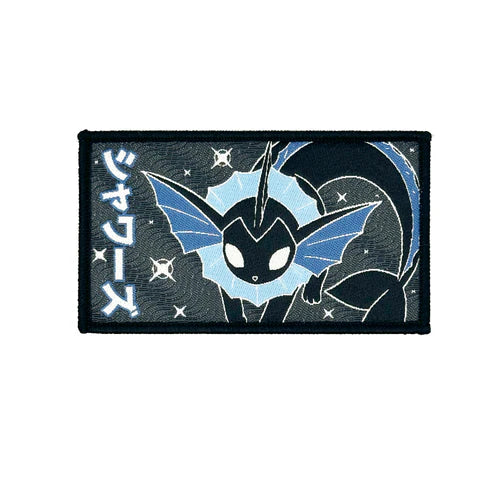 Vaporeon Rectangle Velcro Hat Patch