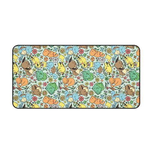 Sleeping Starters Green PlayMat