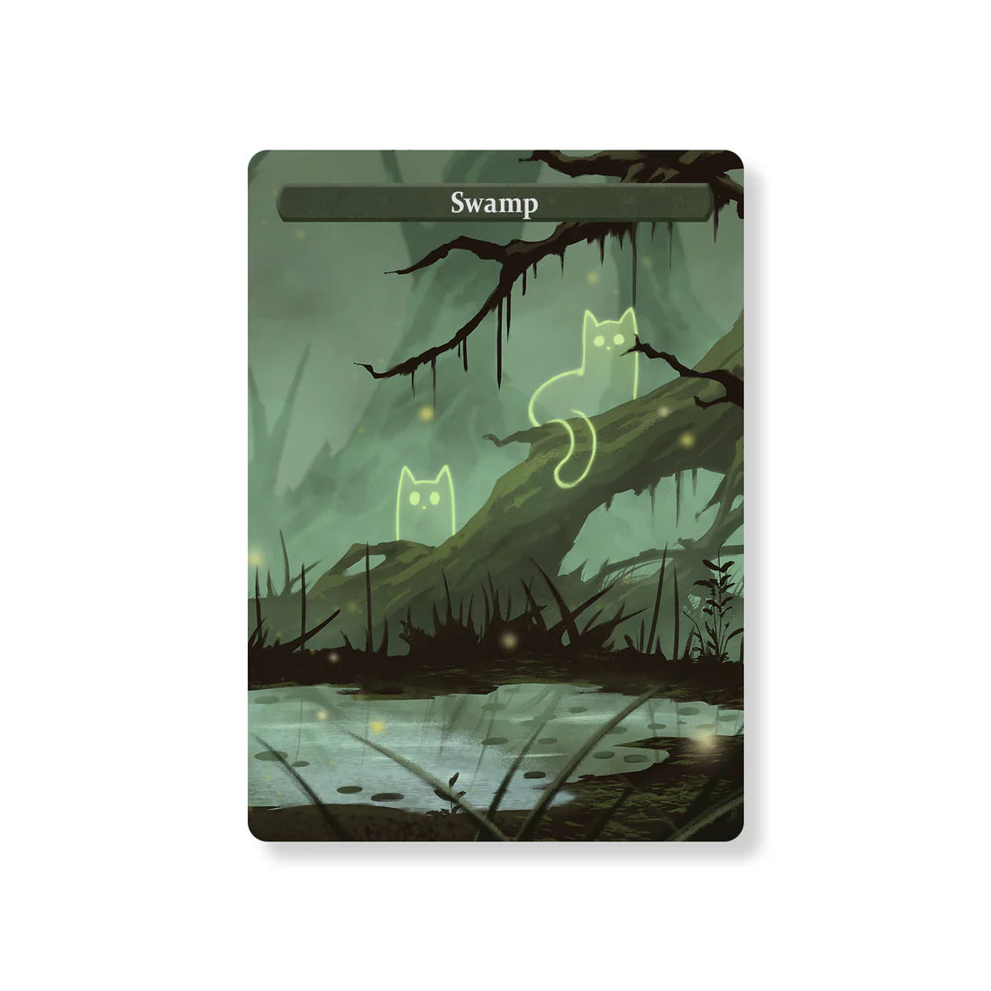 Caverns & Calicos Manacat Tokens & Proxies - Swamp Set