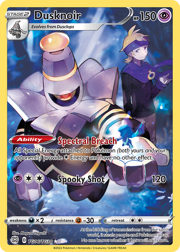 Dusknoir - Brilliant Stars Trainer Gallery TG06/TG30 (Foil) - Near Mint