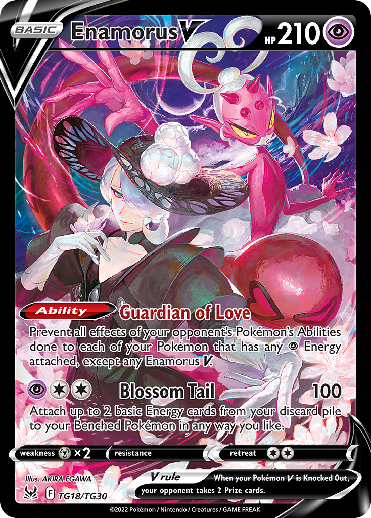 Enamorus V - Lost Origin Trainer Gallery TG18/TG30 (Foil) - Near Mint - Foil