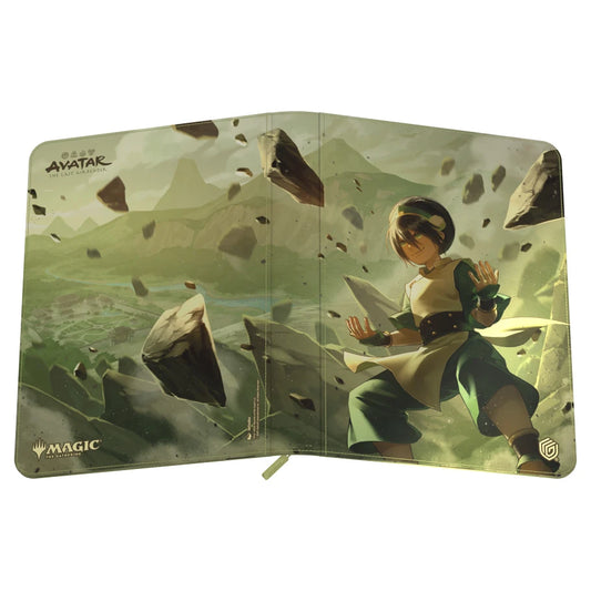 9-Pocket ZipFolio: Magic the Gathering: Avatar The Last Airbender - Toph