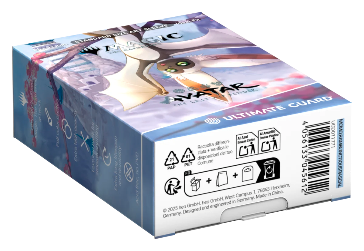 Ultimate Guard: Art Sleeves Magic: The Gathering |Avatar: The Last Airbender- Momo, Rambunctious Rascal