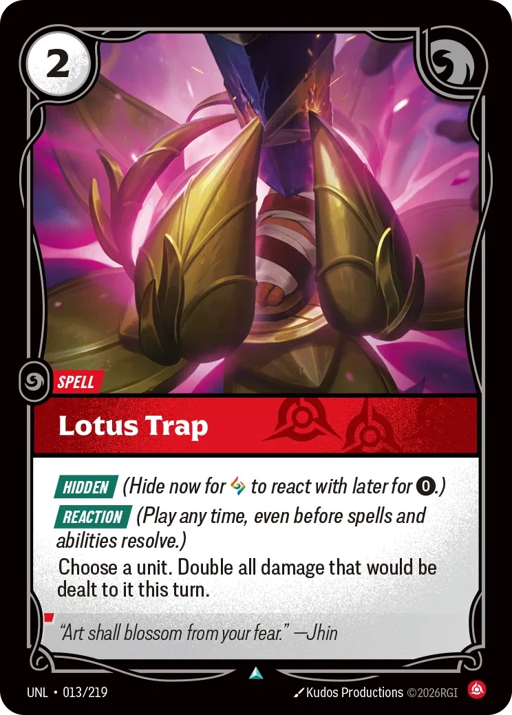 Lotus Trap - Unleashed 013/219 (Foil)