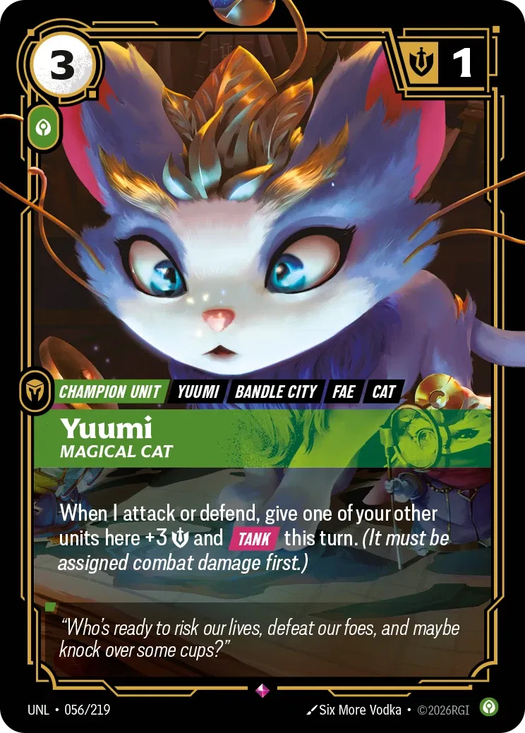 Yuumi - Magical Cat - Unleashed 56 (Foil)