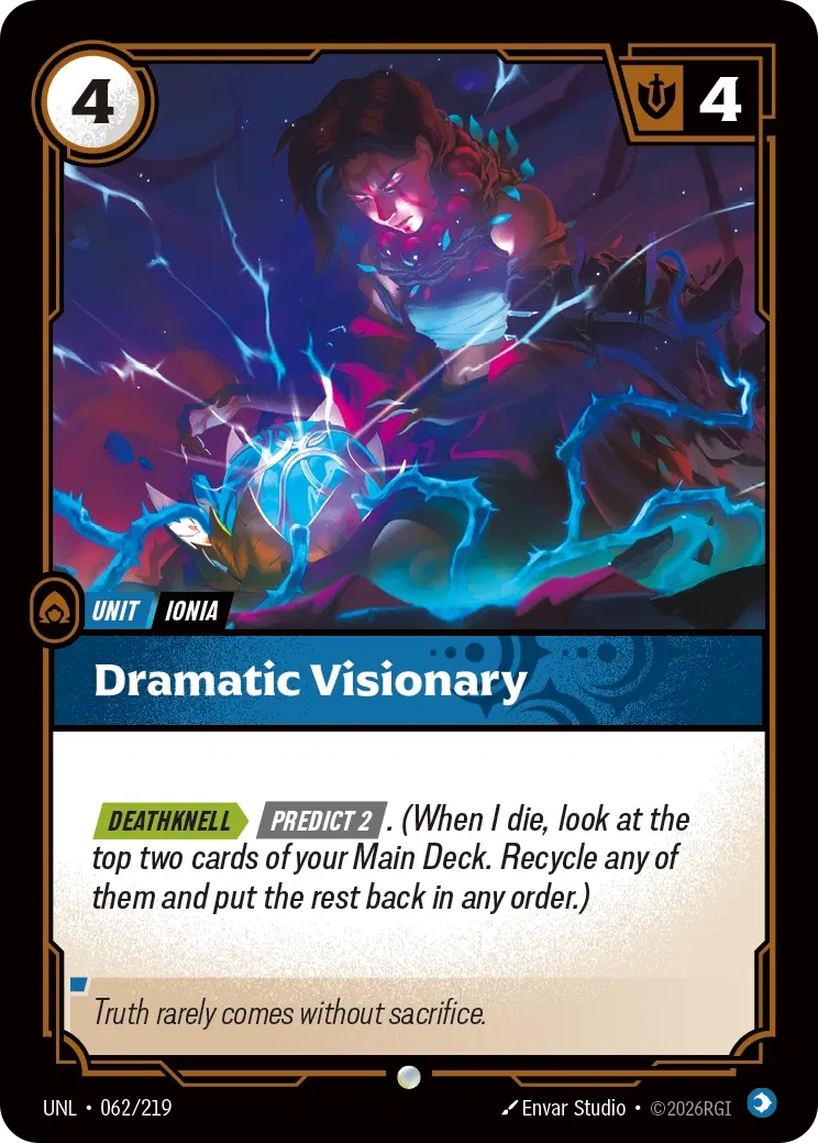 Dramatic Visionary - Unleashed 062/219 (Foil)