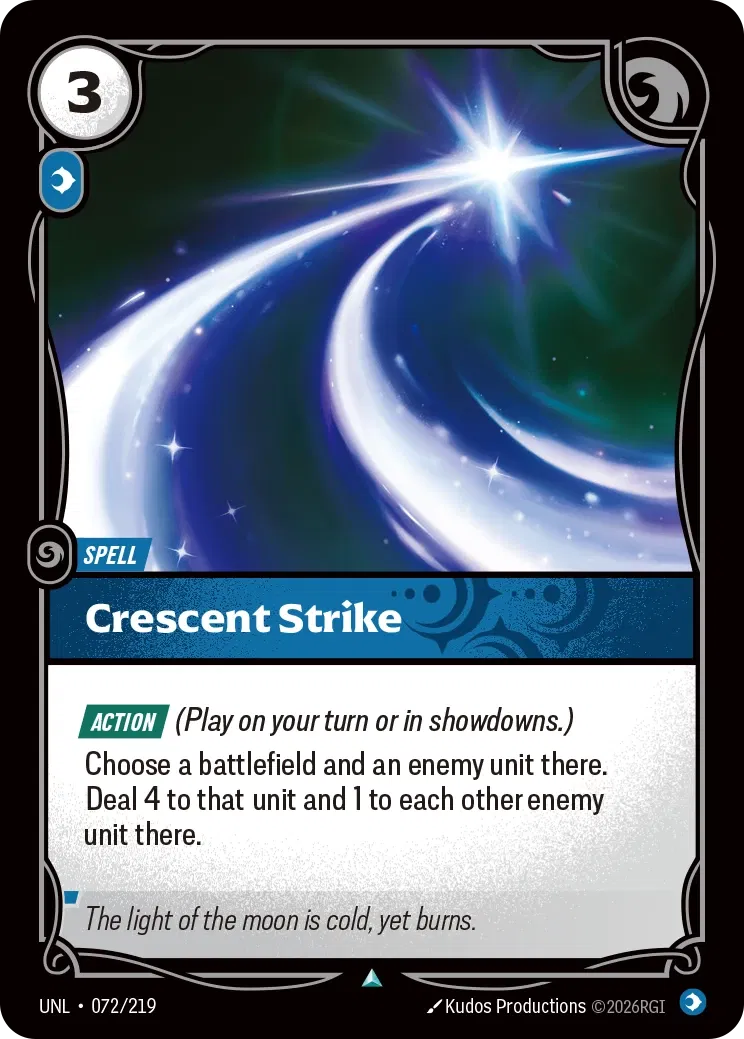 Crescent Strike - Unleashed 072/219 (Foil)