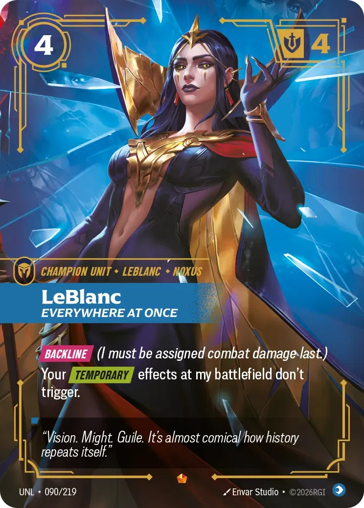 LeBlanc - Everywhere At Once - Unleashed 90 (Foil)