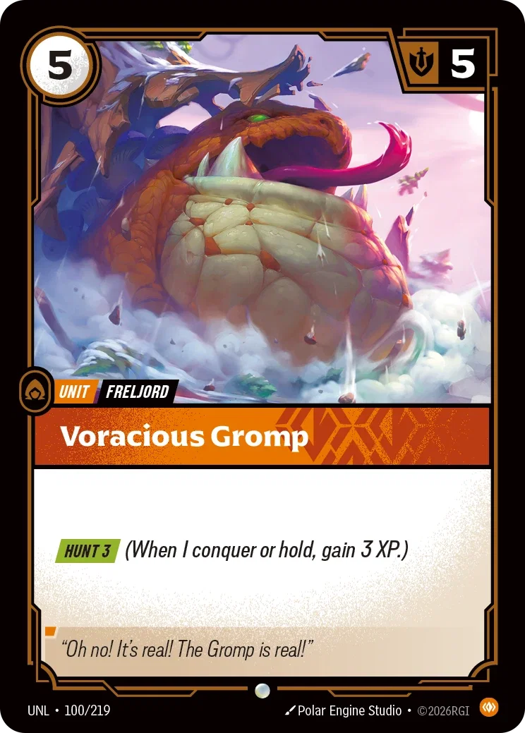 Voracious Grom - Unleashed 100