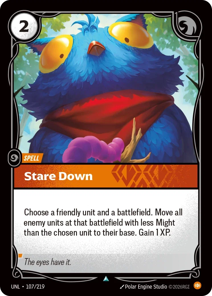 Stare Down - Unleashed 107