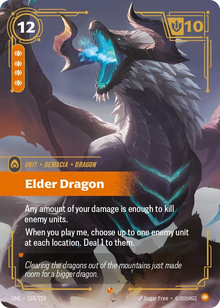 Elder Dragon - Unleashed 118/219 (Foil)