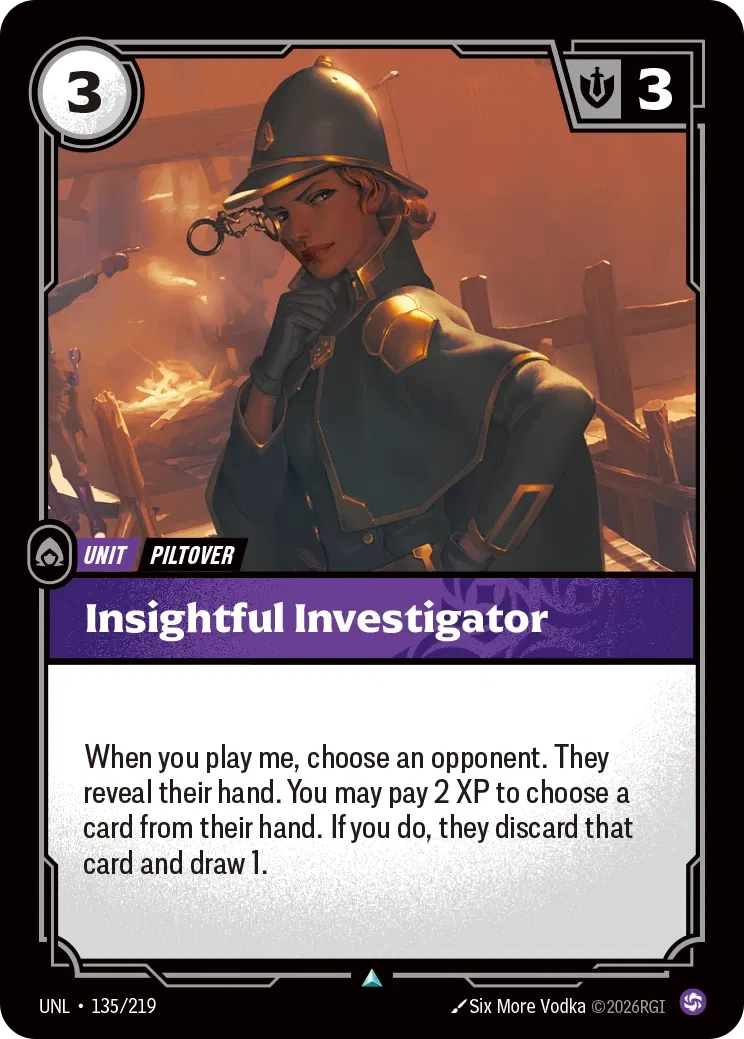 Insightful Investigator - Unleashed 135