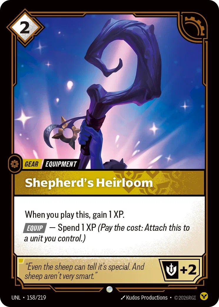 Shepherd's Heirloom - Unleashed 158/219 (Foil)