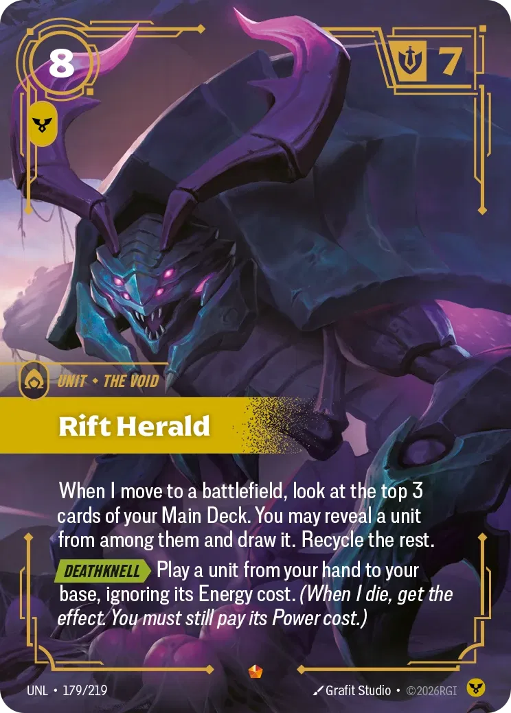 Rift Herald - Unleashed 179/219 (Foil)