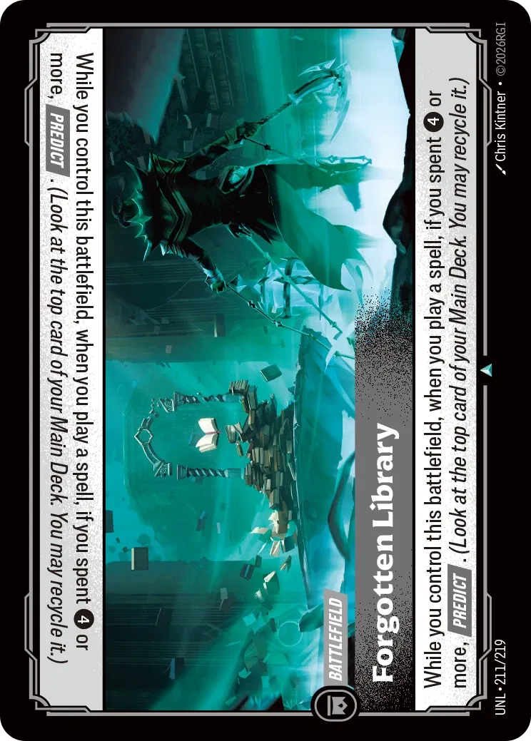 Forgotten Library - Unleashed 211