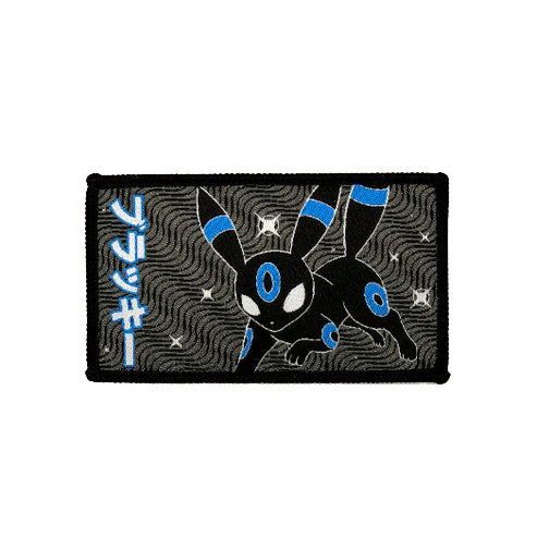 Umbreon (Shiny Blue) Rectangle Velcro Hat Patch