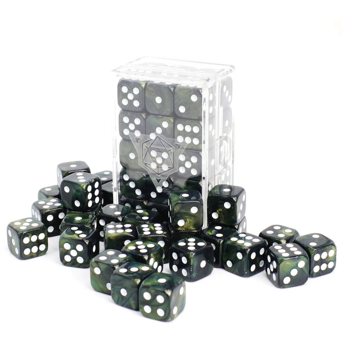 Vanguard d6 Pack - Forest Shimmer - Die Hard Dice