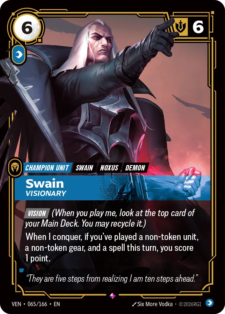 Swain, Visionary - Vendetta 065/166 (Foil)
