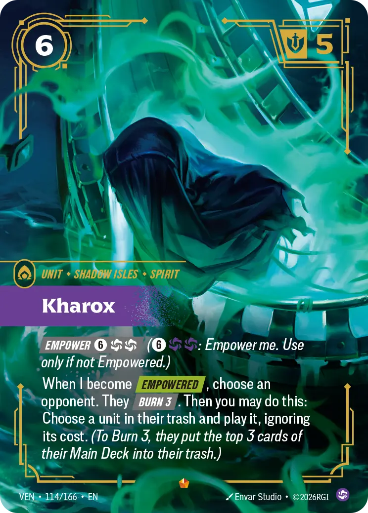 Kharox - Vendetta 114/166 (Foil)