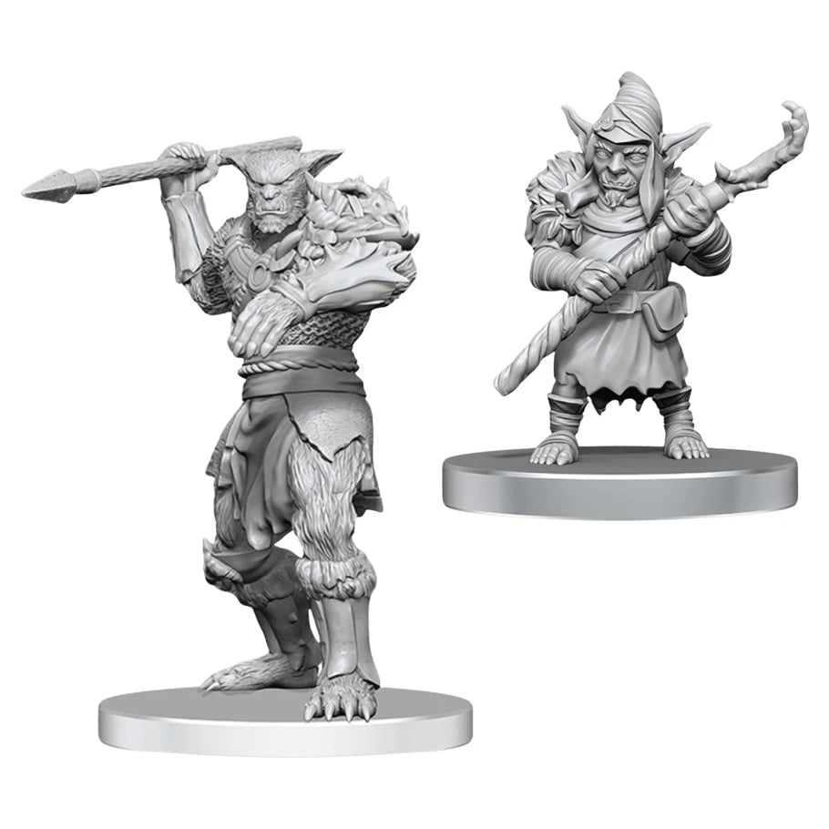 D&D Nolzur's Marvelous Miniatures: Bugbear Stalker & Goblin Hexer - #90808