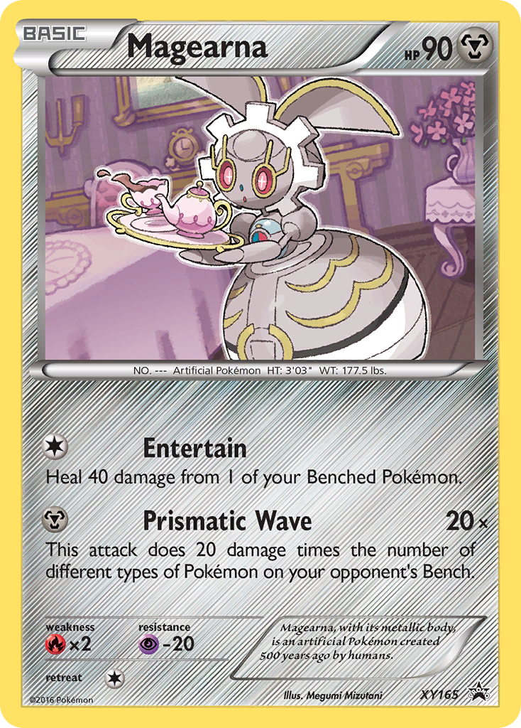 Magearna - XY Promos XY165 (Foil) - Lightly Played