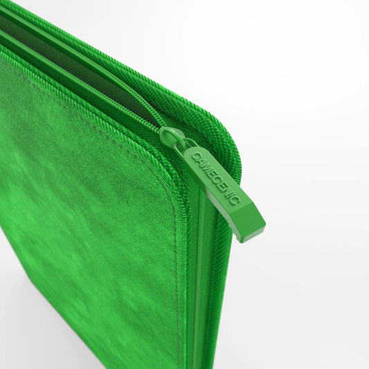GameGenic Zip-Up Album 18-Pocket - Green