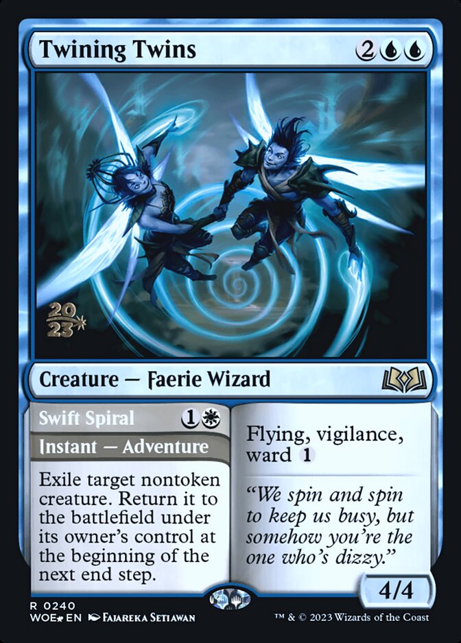 Twining Twins // Swift Spiral - PWOE 240s (Foil)