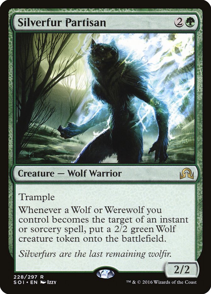 Silverfur Partisan - Shadows over Innistrad 228