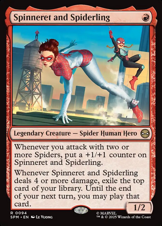 Spinneret and Spiderling - SPM 94