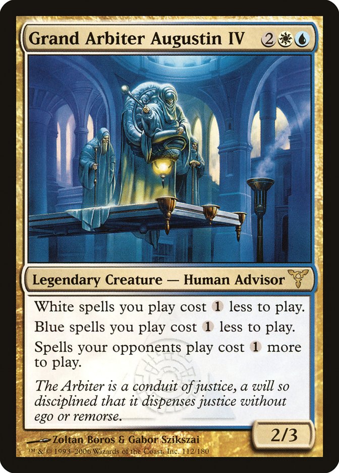 Grand Arbiter Augustin IV - Dissension 112