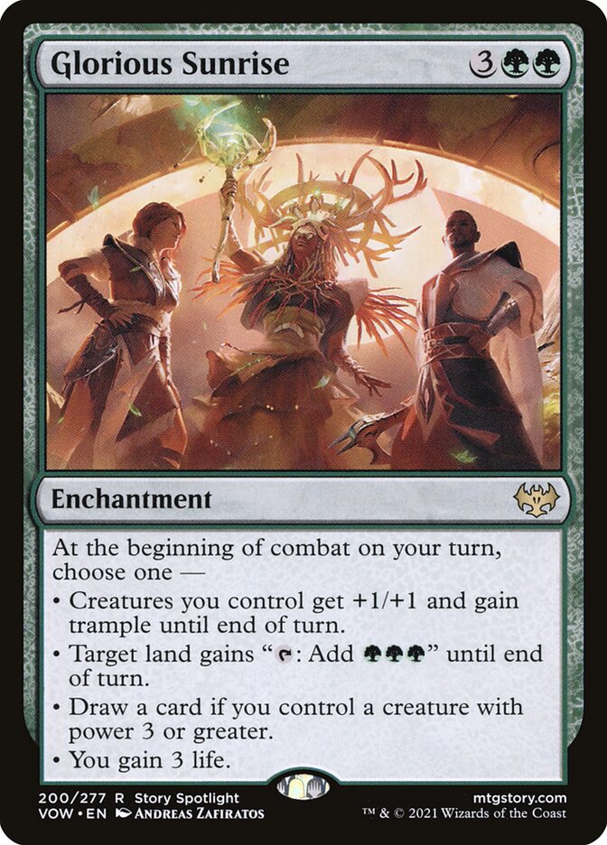 Glorious Sunrise - VOW 200