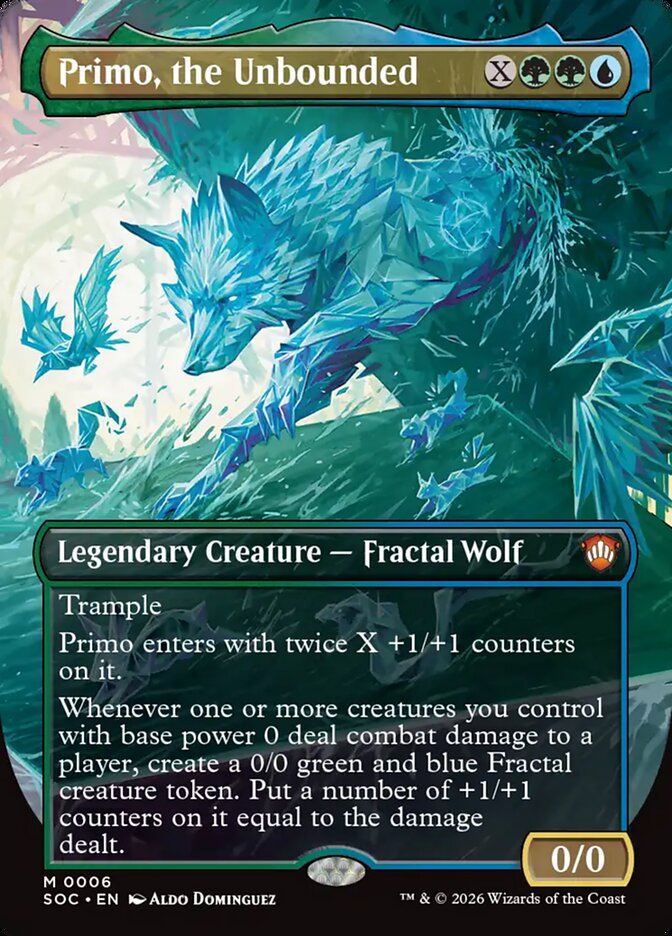 Primo, the Unbounded - Secrets of Strixhaven Commander 6 (Foil)