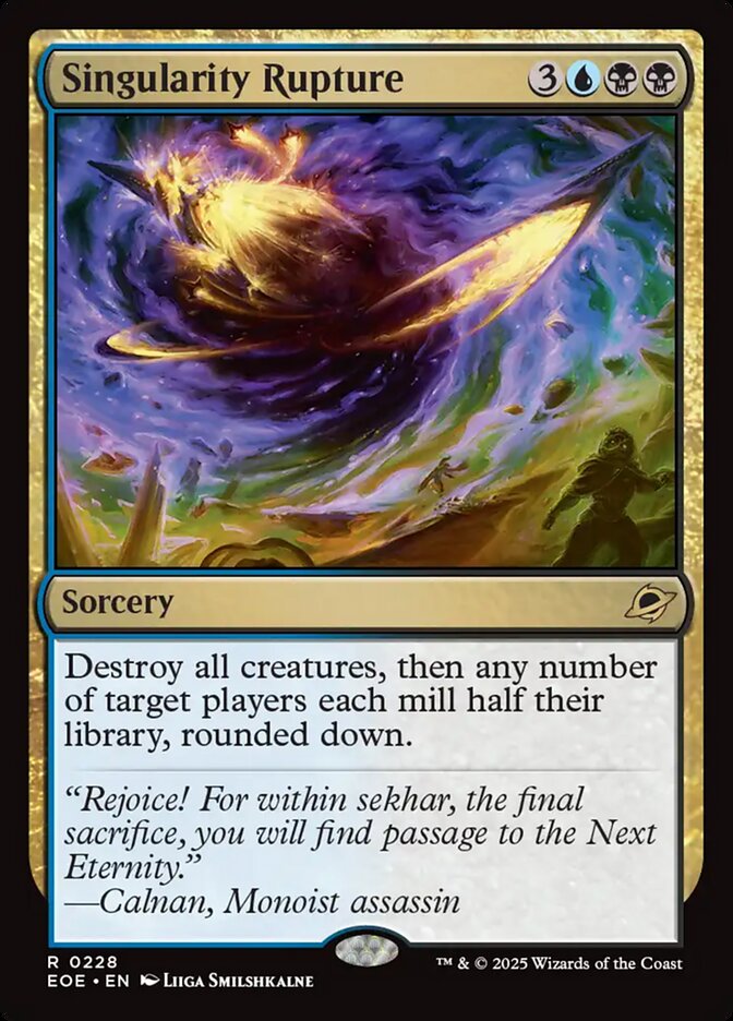 Singularity Rupture - EOE 228 (Foil)