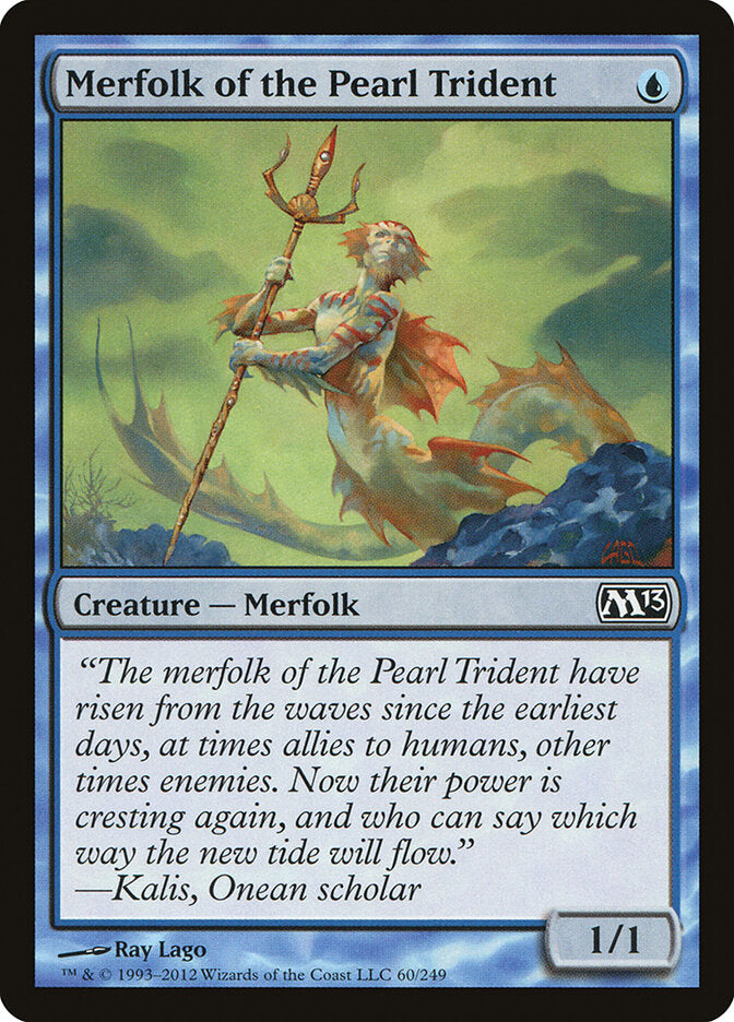 Merfolk of the Pearl Trident - Magic 2013 (M13) 60