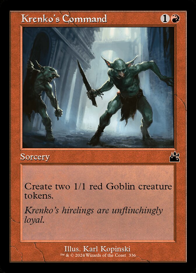 Krenko's Command - RVR 336 (Foil)