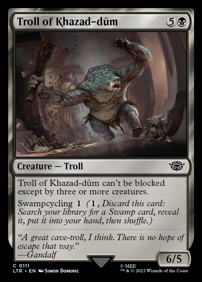 Troll of Khazad-dûm - LTR 111