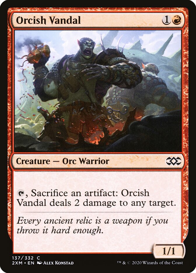 Orcish Vandal - Double Masters 137