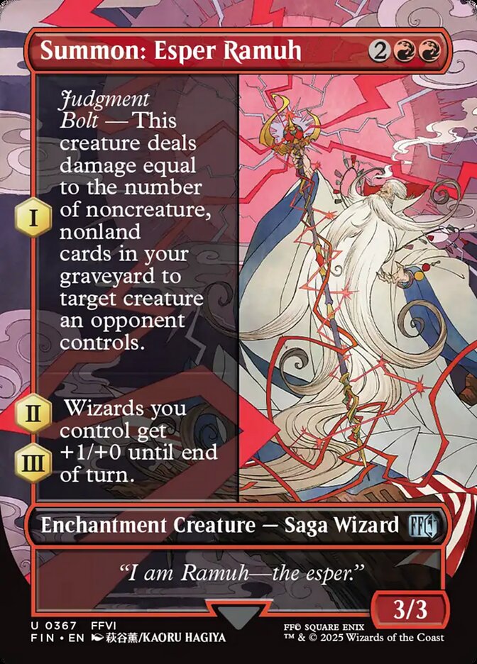 Summon: Esper Ramuh - FIN 367