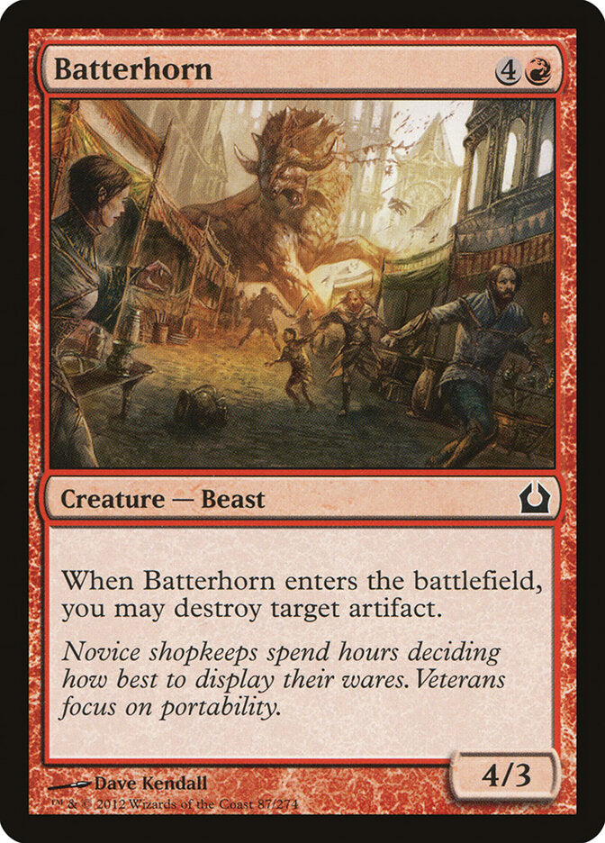 Batterhorn - Return to Ravnica 87 (Foil)