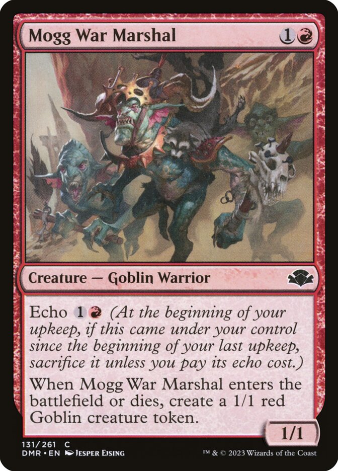 Mogg War Marshal - Dominaria Remastered 131